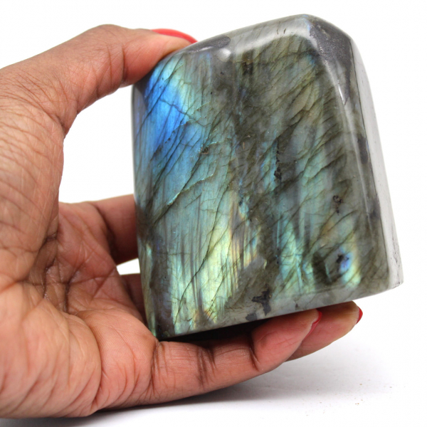 Labradorite polida natural para ornamento