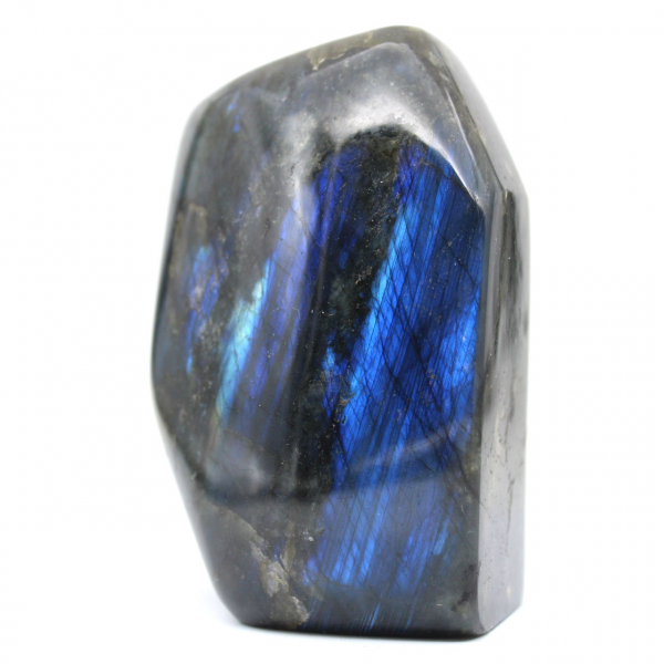 Pedra labradorite polida de forma livre