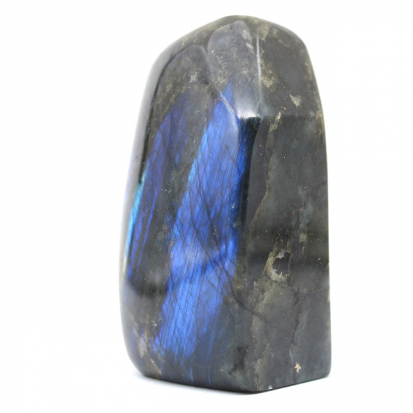 Pedra labradorite polida de forma livre