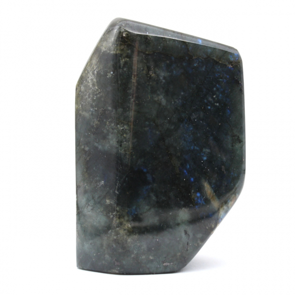 Pedra labradorite polida de forma livre