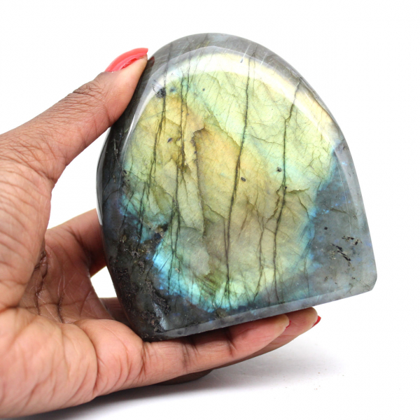 Labradorite polida para decoração