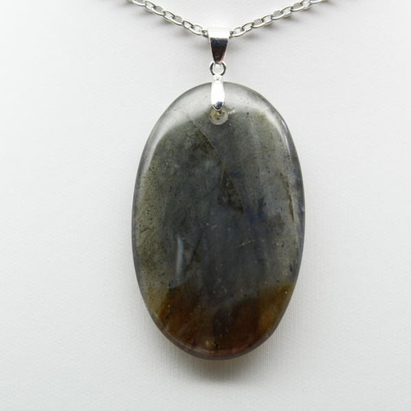 Pendente Oval Labradorita