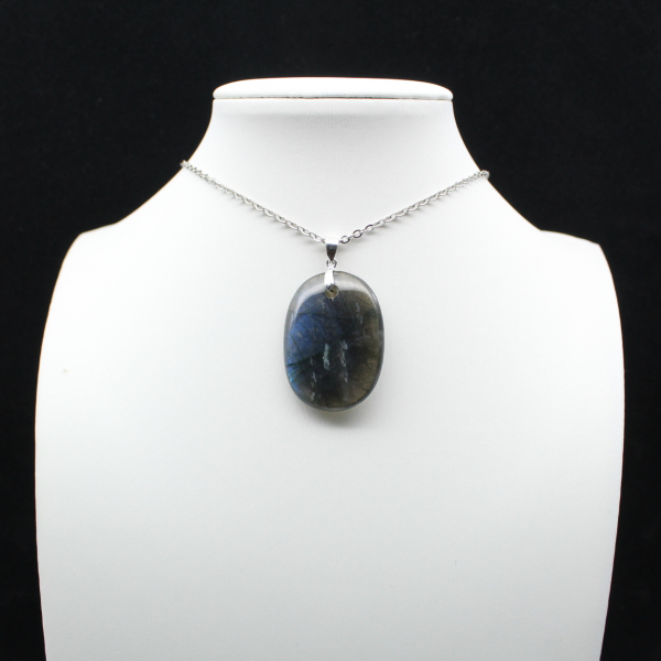 Pendente Oval Labradorita