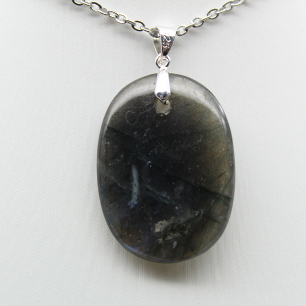 Pendente Oval Labradorita