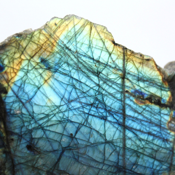 Pedra labradorite ornamental