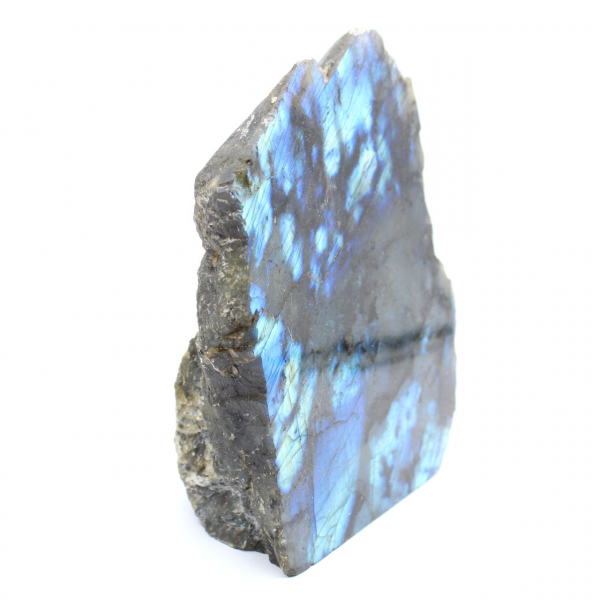 Labradorite polida unilateralmente, item de colecionador