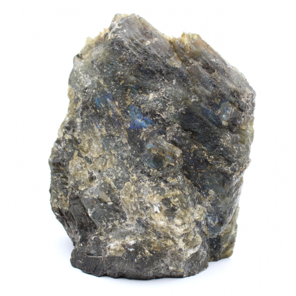 Labradorite polida unilateralmente, item de colecionador