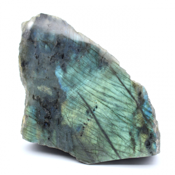 Rocha polida de labradorite unilateral