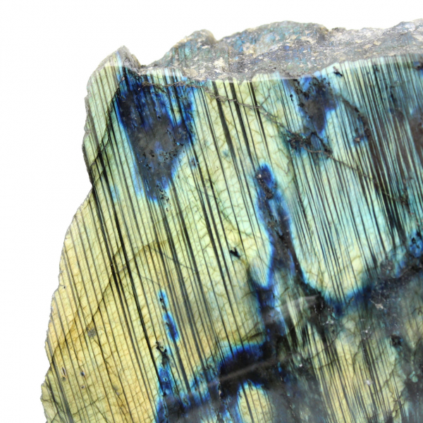 Labradorite polida de um lado