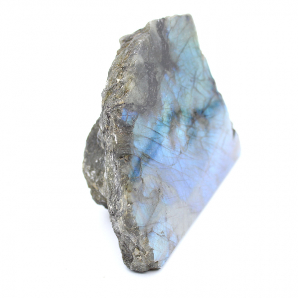 Labradorite polida unilateral de Madagáscar