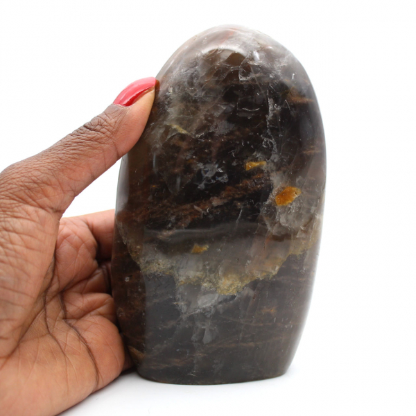 Pedra natural da lua negra
