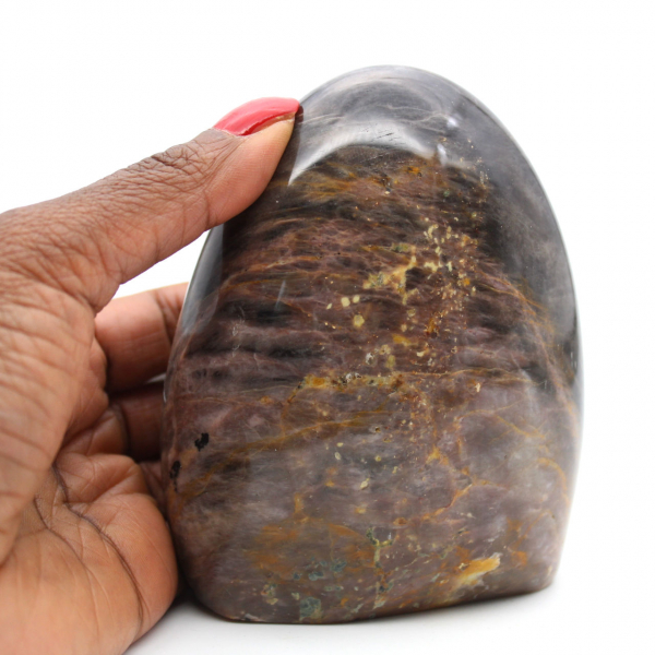 Pedra da lua negra ornamental