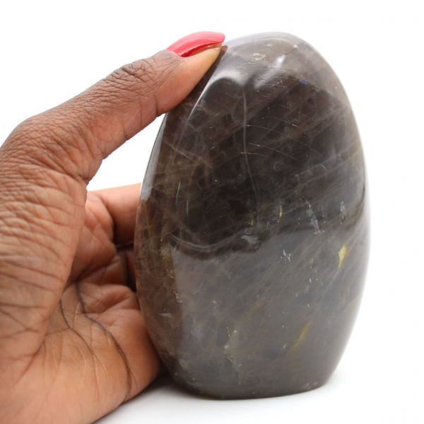 Pedra da Lua Negra Polida Freeform