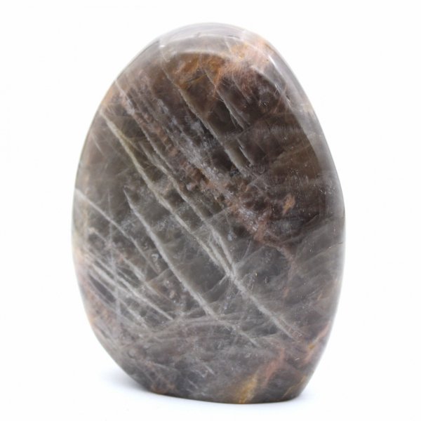 Pedra da lua negra para decoração
