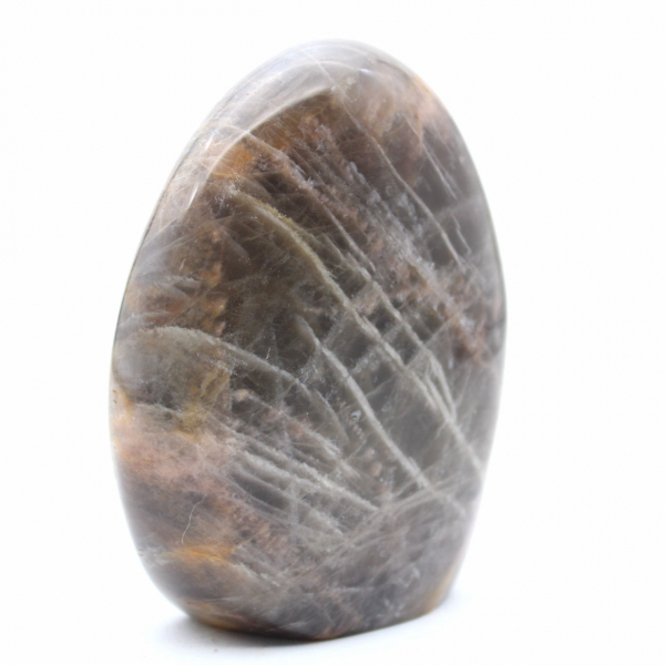 Pedra da lua negra para decoração