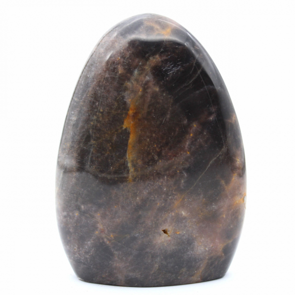Pedra da lua negra natural colecionável