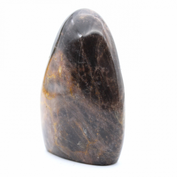 Pedra da lua negra natural colecionável