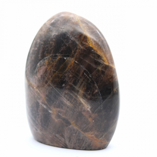 Pedra Microclina preta polida