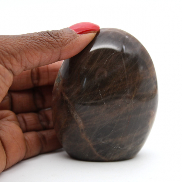 Pedra da Lua Negra Polida Freeform