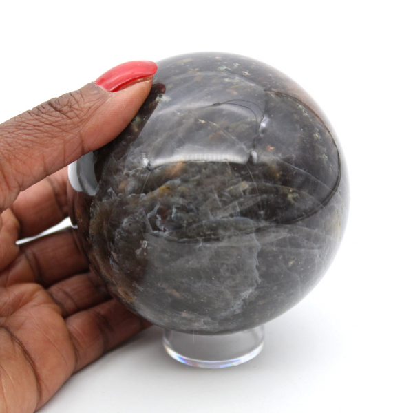 Esfera de pedra microclina