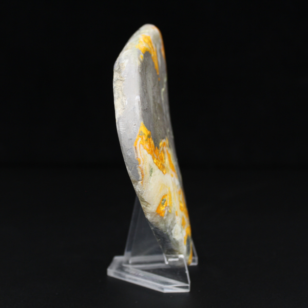 Pequena decoração de coleção Bumblebee em jaspe polido