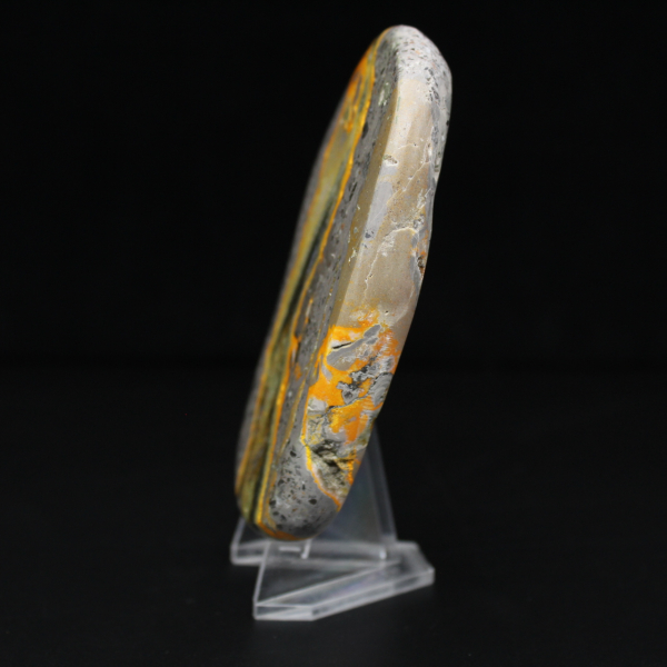 Ornamento de Jaspe Abelha Natural Polido