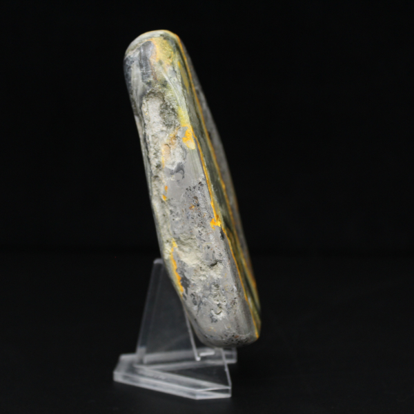 Ornamento Natural de Abelha em Jaspe Liso