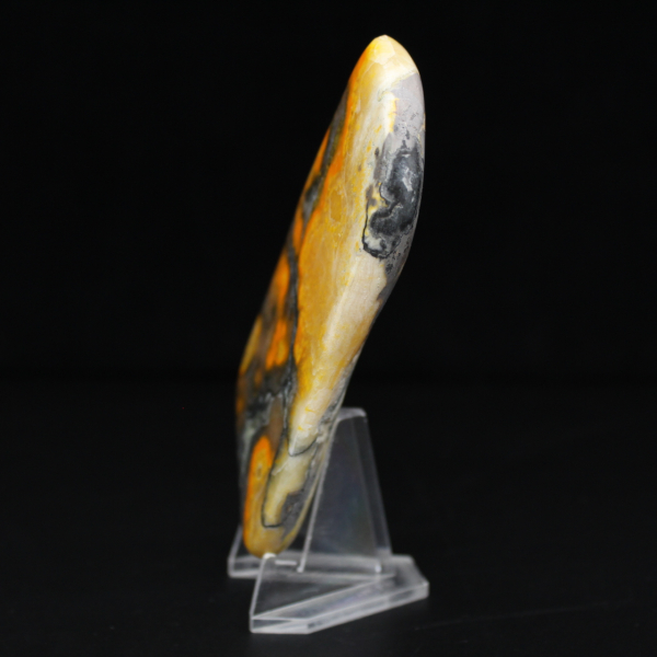 Jaspe Bumblebee, pedra natural, exemplar compacto