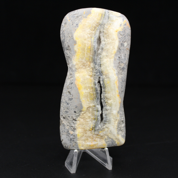 Jaspe liso, pedra vulcânica tipo abelha