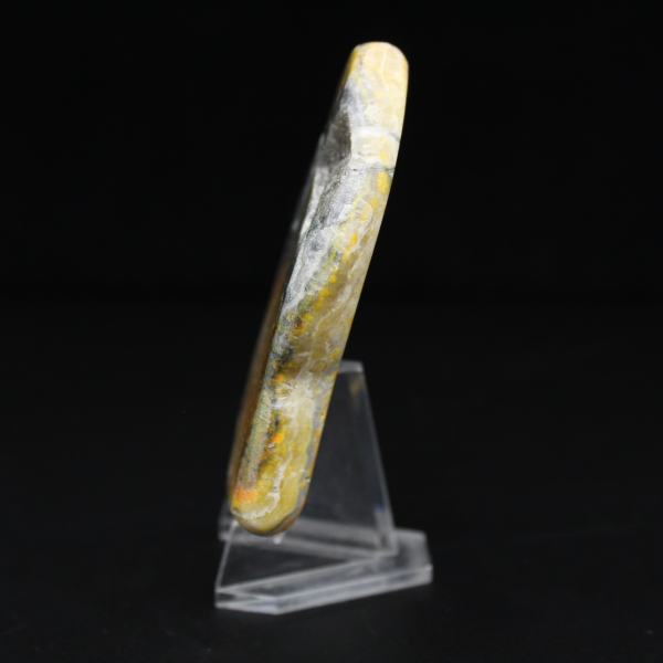 Ornamento compacto de jaspe abelha