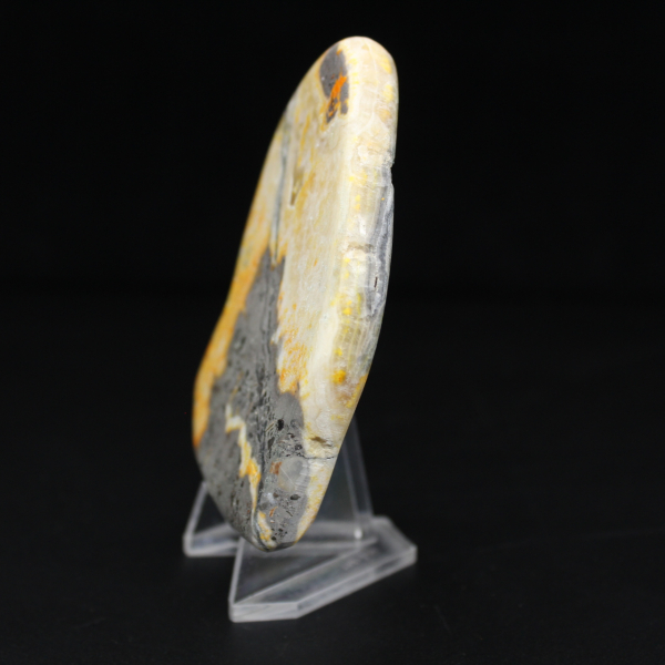 Ornamento compacto de jaspe abelha