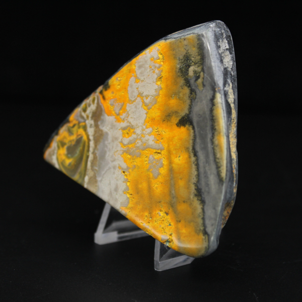 Jaspe Bumblebee, pedra natural autêntica.