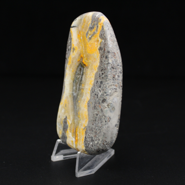 Coleção Miniatura de Jaspe Bumblebee Polido