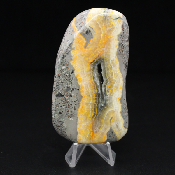 Coleção Miniatura de Jaspe Bumblebee Polido