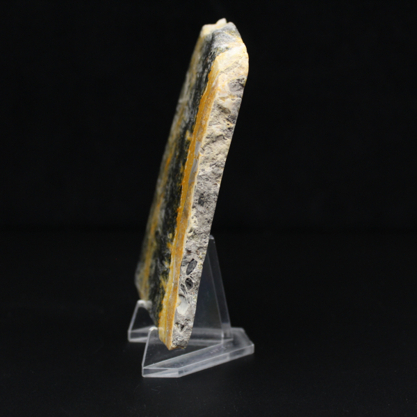 Espécime compacto polido de Jaspe Abelha