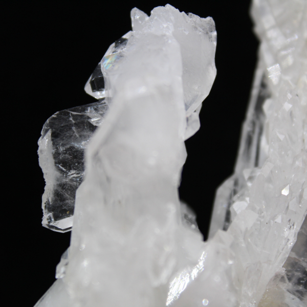 Cristal de quartzo desbotado