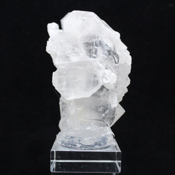 Cristal de quartzo Faden na base