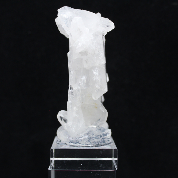 Cristal de quartzo Faden na base