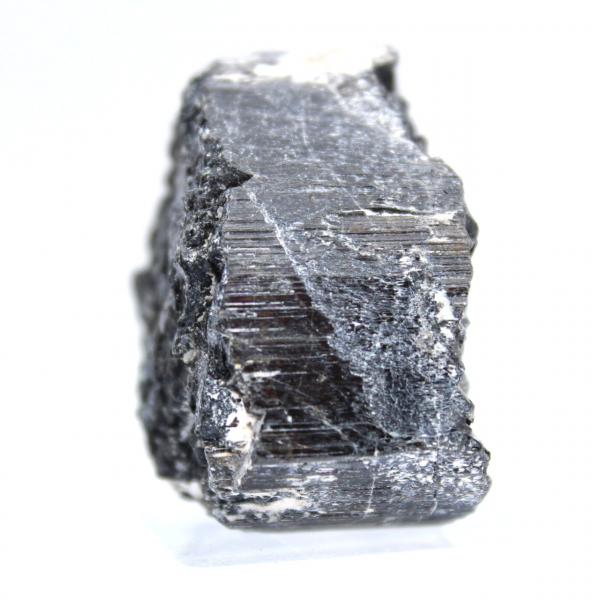 Cristal de turmalina negra bruta