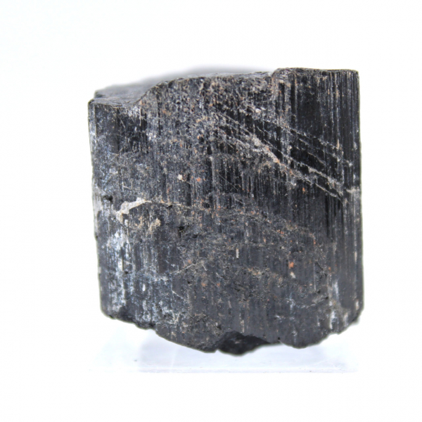 Cristal de turmalina negra bruta