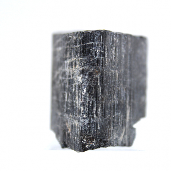 Cristal de turmalina negra bruta