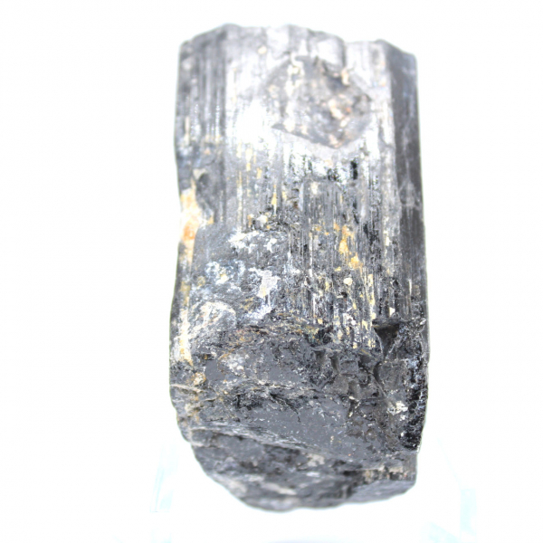 Cristal de turmalina negra bruta