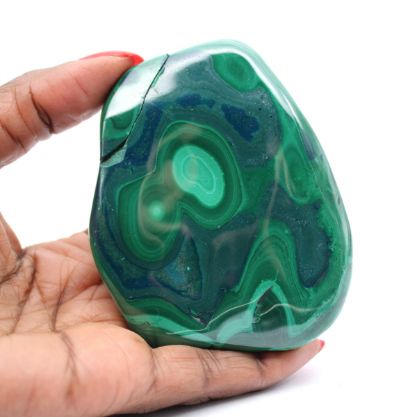 Malaquita Polida Pedra em
