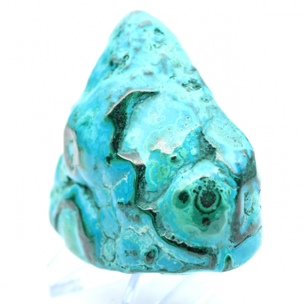 Pedra polida Crisocola Congo