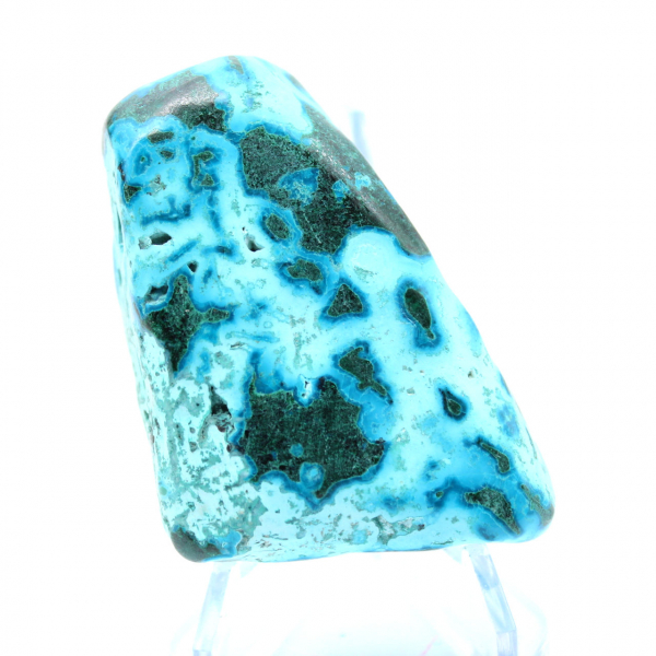 Bloco natural Crisocola Congo