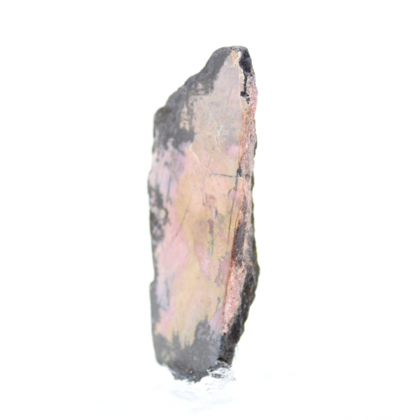 Fatia de rodonita para uso decorativo