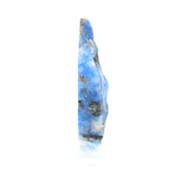 Fatia de azurita malaquita para coleção mineral