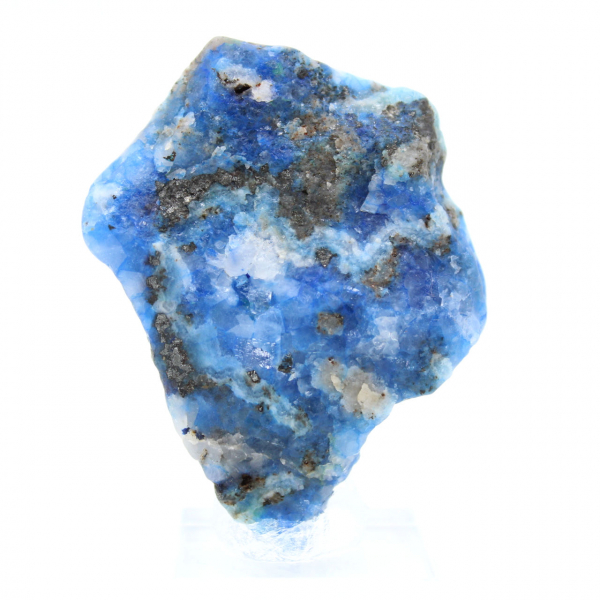 Fatia de azurita malaquita para coleção mineral