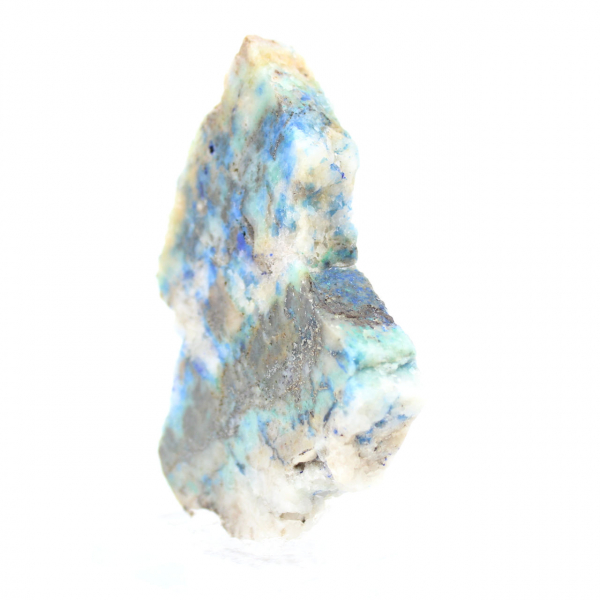 Fatia autêntica de pedra de azurita malaquita para decoração