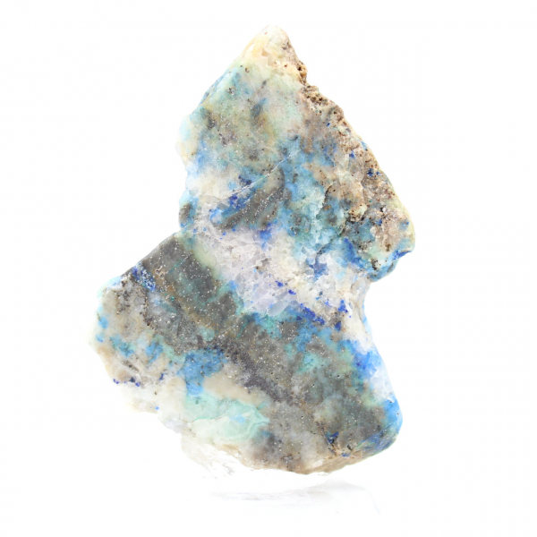 Fatia autêntica de pedra de azurita malaquita para decoração